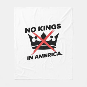 Keine Könige in Amerika Anti Essential Retro-Stil Fleecedecke