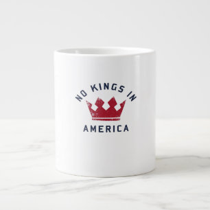 Keine Könige in Amerika Anti-Faschismus USA Klassi Jumbo-Tasse