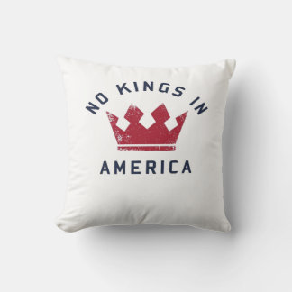 Keine Könige in Amerika Anti-Faschismus USA Klassi Kissen