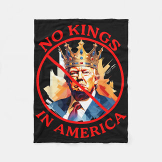 Keine Könige in Amerika Anti-Trump-Protest Fleecedecke