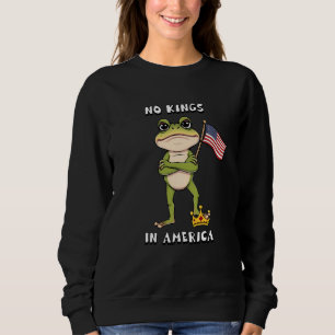 Keine Könige in Amerika Anti-Trump Protest Sweatshirt