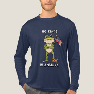 Keine Könige in Amerika Anti-Trump Protest Tri-Blend Shirt