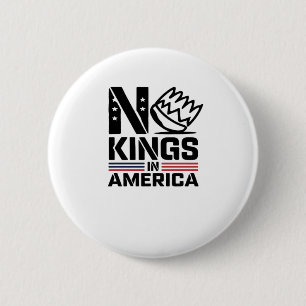 Keine Könige in Amerika Baby Kreativer Stil Button