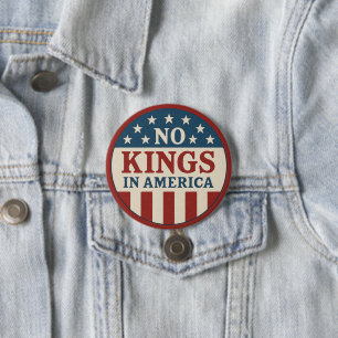 Keine Könige in Amerika Button