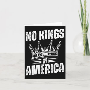 Keine Könige in Amerika Demokratie die Staaten una Karte