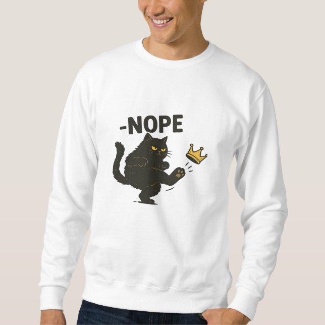Keine Könige In Amerika Essential Cool Einzigartig Sweatshirt (Vorderseite)