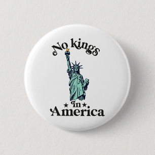 Keine Könige in Amerika - Flag Protest Rettete Dem Button