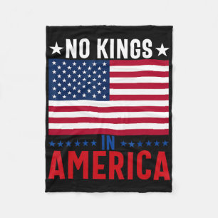 Keine Könige in Amerika - Flag-Protest Rettete Dem Fleecedecke