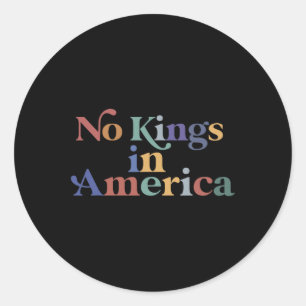 Keine Könige in Amerika - Flag-Protest Rettete Dem Runder Aufkleber
