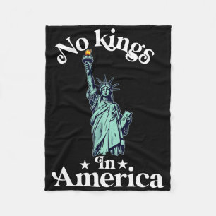 Keine Könige in Amerika Flaggenprotest Rettete Dem Fleecedecke