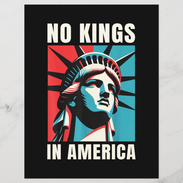 Keine Könige in Amerika Flyer (Vorne)