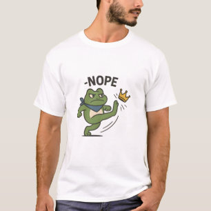 Keine Könige in Amerika Frosch Keine Könige Demokr T-Shirt