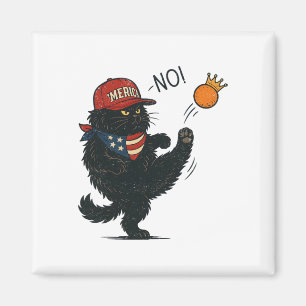 Keine Könige in Amerika, Katzen gegen Trump Anti-T Magnet