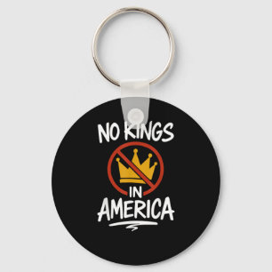 Keine Könige in Amerika Keine Krone Minimal Sauber Schlüsselanhänger