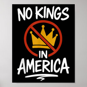 Keine Könige in Amerika, keine Krone Poster