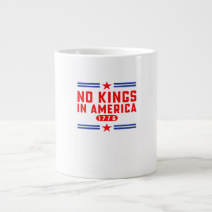 Keine Könige In Amerika Klassisch Minimal Sauber Jumbo-Tasse