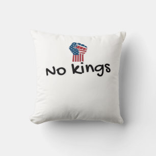 Keine Könige in Amerika Klassisch Minimal Sauber Kissen