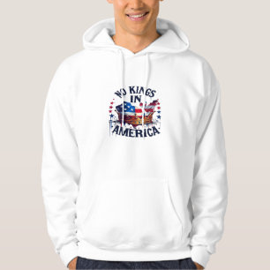 Keine Könige in Amerika Klassisch Retro Cool Hoodie