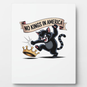 Keine Könige in Amerika Klassischer Kreativer Stil Fotoplatte