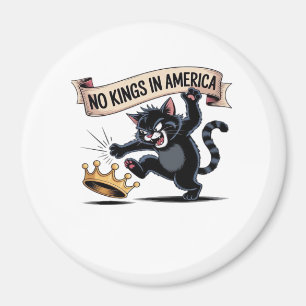 Keine Könige In Amerika Klassischer Kreativer Stil Magnet