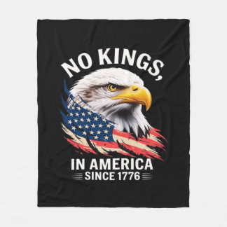 Keine Könige In Amerika Klassisches Retro-Grafikde Fleecedecke