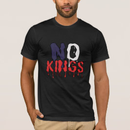 Keine Könige in Amerika - Patriotische Grunge T-Shirt