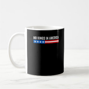 Keine Könige in Amerika Patriotischer Stil Kaffeetasse