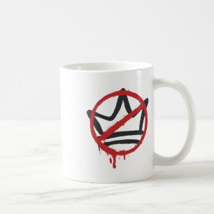 Keine Könige in Amerika Pro Demokratie gegen Monar Kaffeetasse