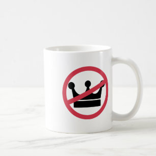Keine Könige in Amerika Pro Demokratie gegen Monar Kaffeetasse