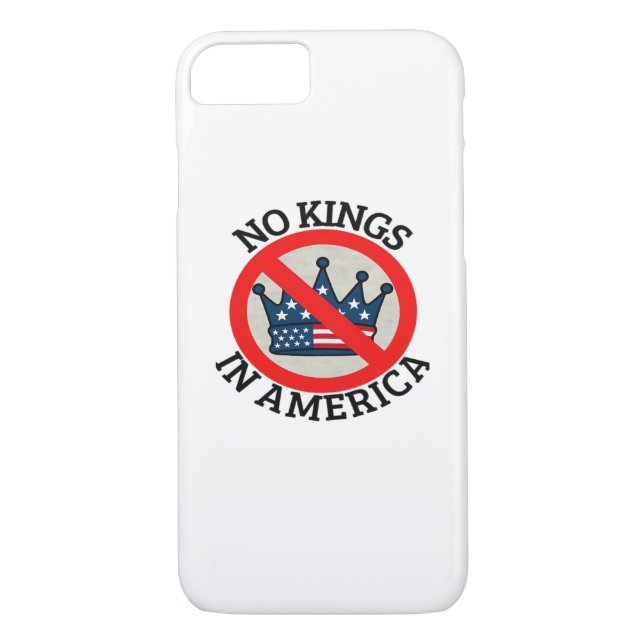 Keine Könige In Amerika Retro Klassiker Case-Mate iPhone Hülle (Rückseite)