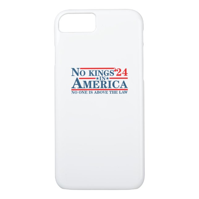 Keine Könige In Amerika Retro Klassiker Case-Mate iPhone Hülle (Rückseite)