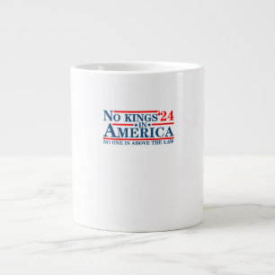 Keine Könige In Amerika Retro Klassiker Jumbo-Tasse