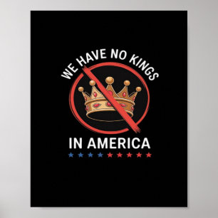 Keine Könige In Amerika Retro Klassiker Poster