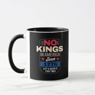 Keine Könige In Amerika Retro Klassiker Tasse