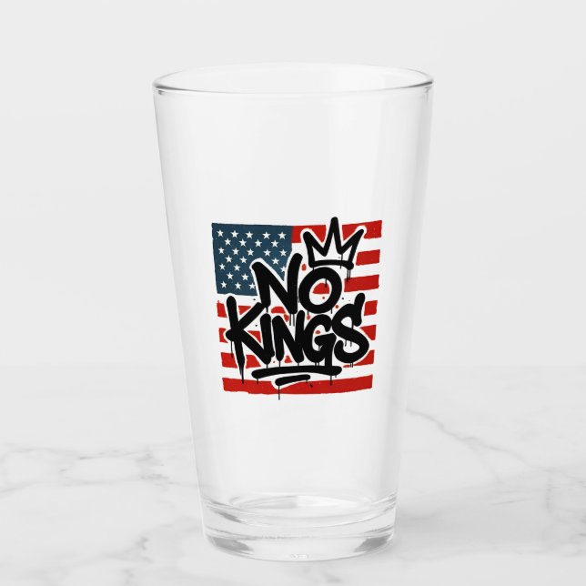 Keine Könige in Amerika Rettete Demokratie - ich v Glas (Vorderseite)