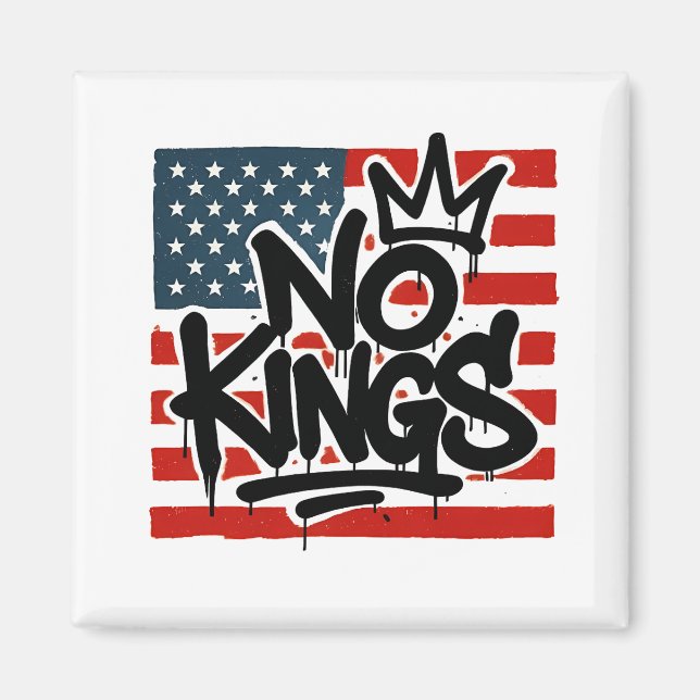 Keine Könige in Amerika Rettete Demokratie - ich v Magnet (Vorne)