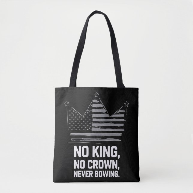 Keine Könige in Amerika Rettete Demokratie - ich v Tasche (Vorderseite)