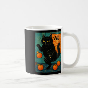 Keine Könige in Amerika schwarze Katze politischer Kaffeetasse