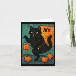 Keine Könige in Amerika schwarze Katze politischer Karte