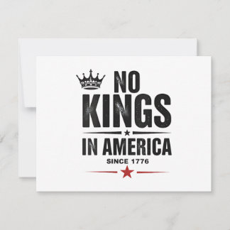 Keine Könige in Amerika seit 1776
