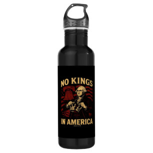 Keine Könige in Amerika seit 1776 Anti-Donald Trum Edelstahlflasche