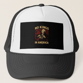 Keine Könige in Amerika seit 1776 Anti-Donald Trum Truckerkappe