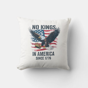 Keine Könige in Amerika seit 1776 Minimal Clean Kissen