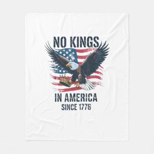 Keine Könige in Amerika seit 1776 Minimal Sauber Fleecedecke