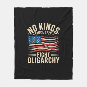 Keine Könige in Amerika seit 1776 Oligarchie Patri Fleecedecke