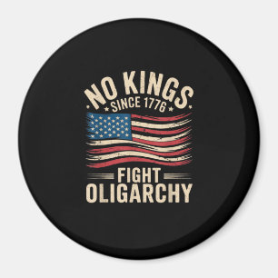 Keine Könige in Amerika seit 1776 Oligarchie Patri Magnet