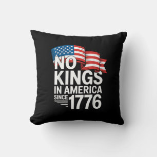 Keine Könige in Amerika seit 1776 Protest Kreative Kissen