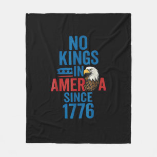 Keine Könige in Amerika seit 1776 Shirt Keine Köni Fleecedecke
