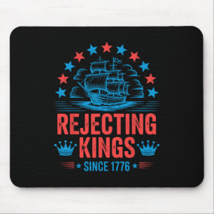 Keine Könige in Amerika Shirt, die Kings Patrioti Mousepad