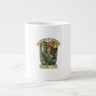 Keine Könige In Amerika Statue Der Gerechtigkeit F Jumbo-Tasse